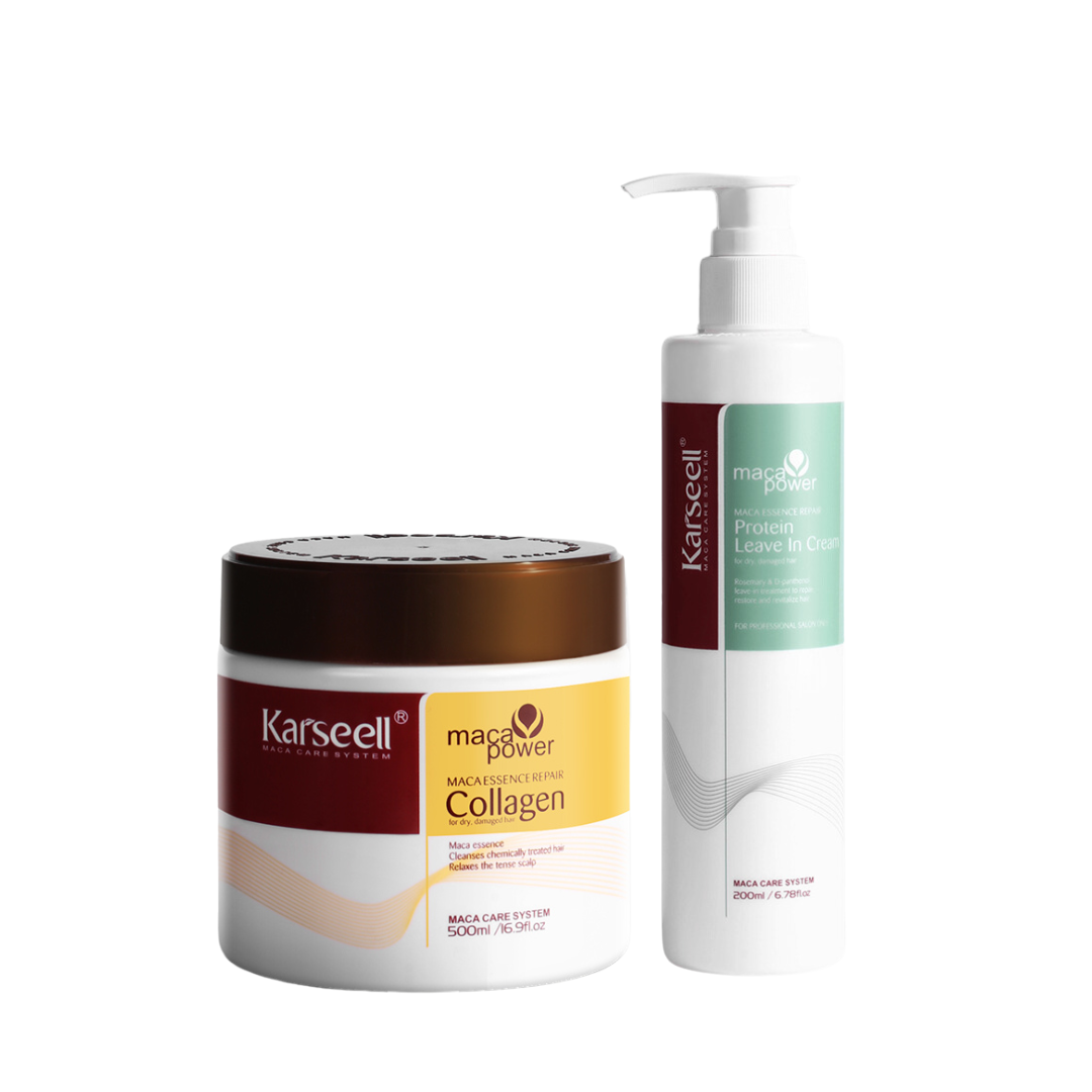 Karseell Maca Power & Karseell Protein Cream Kit